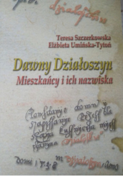 Dawny Działoszyn mieszkańcy i ich nazwiska