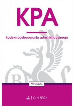 KPA Kodeks postępowania administracyjnego