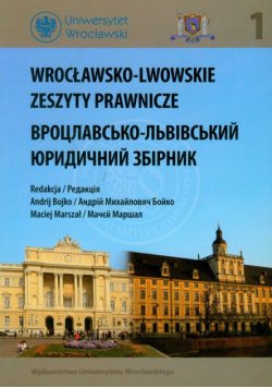 Wrocławsko lwowskie zeszyty prawnicze 1