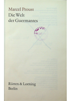 Die Welt der Guermantes