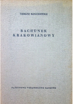 Rachunek krakowianowy
