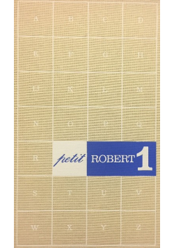 Le petit Robert 1