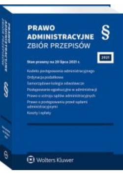 Prawo administracyjne Zbiór przepisów