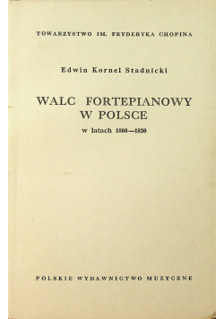 Walc fortepianowy