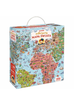 CzuCzu Puzzle odkrywcy Mapa świata