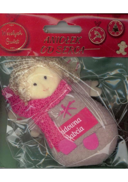 Dekoracja BN - Cudowna babcia aniołek 4