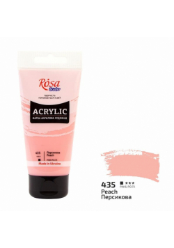 Farba akrylowa peach 435 75ml