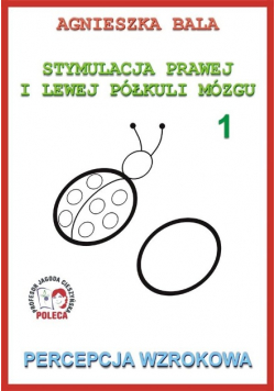 Stymulacja prawej i lewej półkuli 1 Percepcja wzrokowa