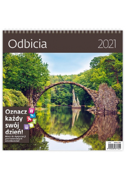 Kalendarz 2021 30x30 Odbicia HELMA