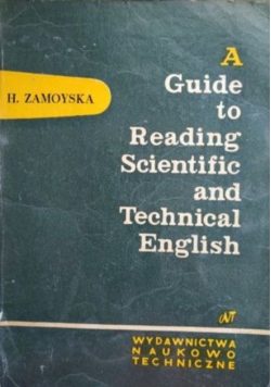 A guide to reading scientific and technical English
