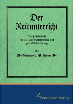 Der Reitunterricht