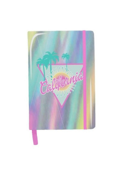 Notes A5 holograficzny Barbie California
