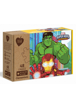 Puzzle 3x48 Play For Future Marvel Superhero