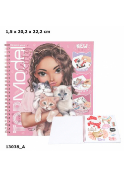 Szkicownik Kitty Top Model 13038A
