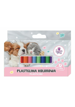 Plastelina The Sweet Pets 12 kolorów
