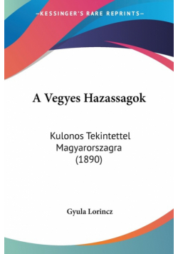 A Vegyes Hazassagok