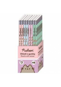 Display Ołówek z gumką HB Pusheen 72 szt.