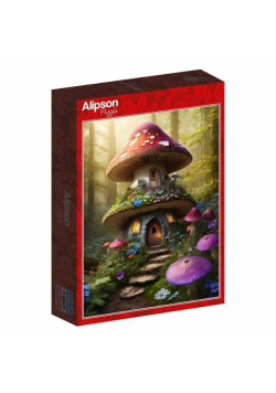 Puzzle 500 Chatka pośród grzybów