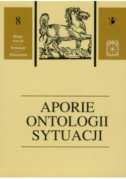 Aporie ontologii sytuacji t.8