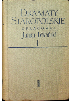 Dramaty staropolskie