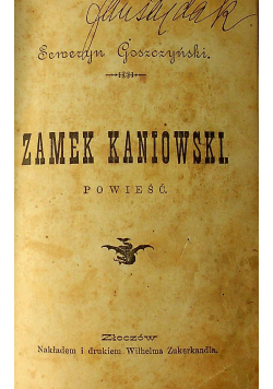 Bukoliki / Zamek Kaniowski / Sarmatyzm i  wiele innych   ok 1924 r.