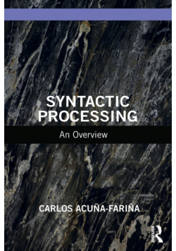 Syntactic Processing