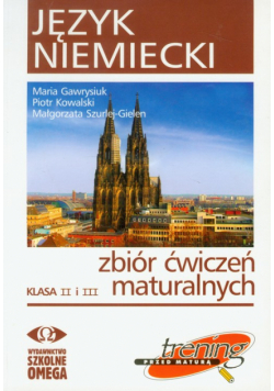 Język niemiecki zbiór ćwiczeń maturalnych z płytą CD