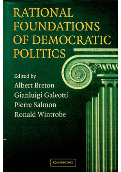 Rational foundations of democratic politics