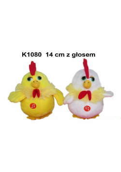 Kurczak z głosem 14cm MIX