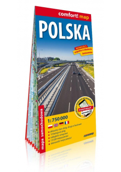 Comfort!map Polska mapa samochodowa 1:750 000