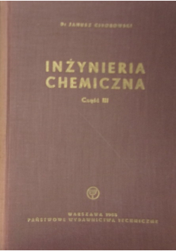 Inżynieria chemiczna Część III
