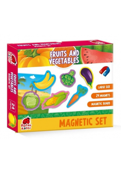Zestaw magnesów. Warzywa i owoce