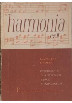 Harmonia cz II Podręcznik dla średnich szkół muzycznych