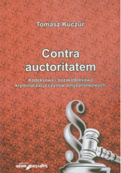 Kuczur Tomasz - Contra auctoritatem