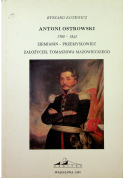 Antoni Ostrowski 1782 1845