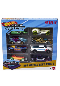 Hot Wheels Let's Race Zestaw 8 pojazdów