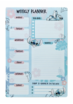Planner tygodniowy Stitch STLI0793