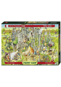 Puzzle 1000 Funky ZOO, cześć V Dinozaury, Degano