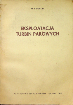 Eksploatacja turbin parowych