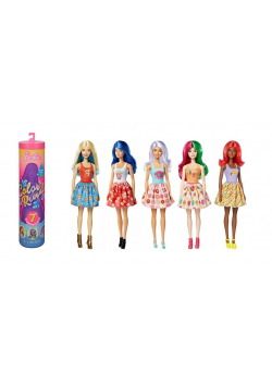 Barbie Lalka Kolorowa niespodzianka tuba GTP89