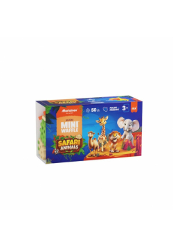Mini Waffle 50el Animals Safari