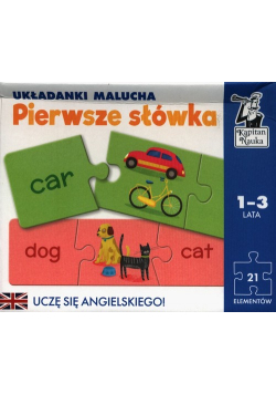 Angielski Pierwsze słówka Układanki malucha