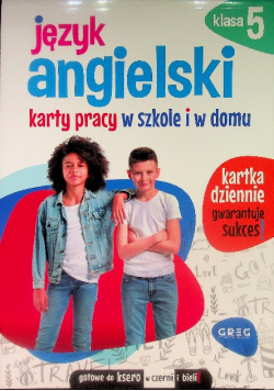 Język angielski. Karty pracy w szkole i w domu