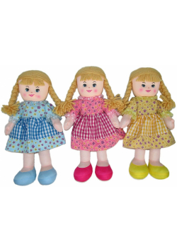 Lalka pluszowa 30cm L0406 1szt.mix