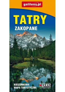 Zakopane - Tatry - mapa kieszonkowa