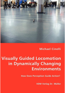 Visually Guided Locomotion in Dynamically Changing Environments - How Does Perception Guide Action?