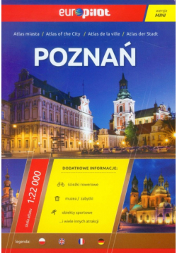 Poznań. Mini Atlas miasta Europilot 1:22 000
