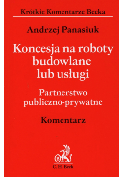 Koncesja na roboty budowlane lub usługi