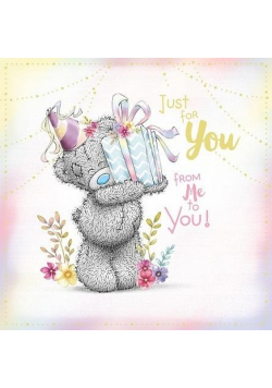 Kartka urodzinowa Just for you 152x152