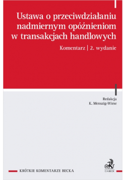 Ustawa o przeciwdziałaniu nadmiernym opóźnieniom handlowym